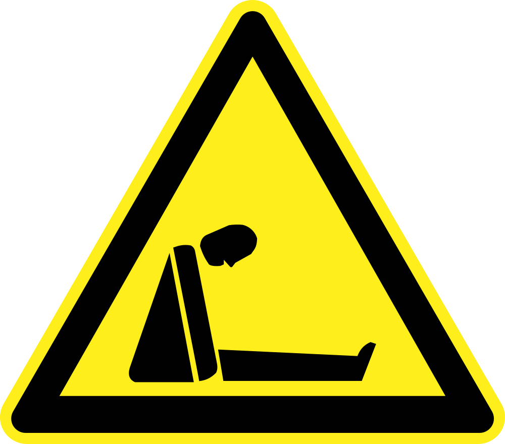OnlineLabels Clip Art Suffocation (Asphyxiation) Warning Sign